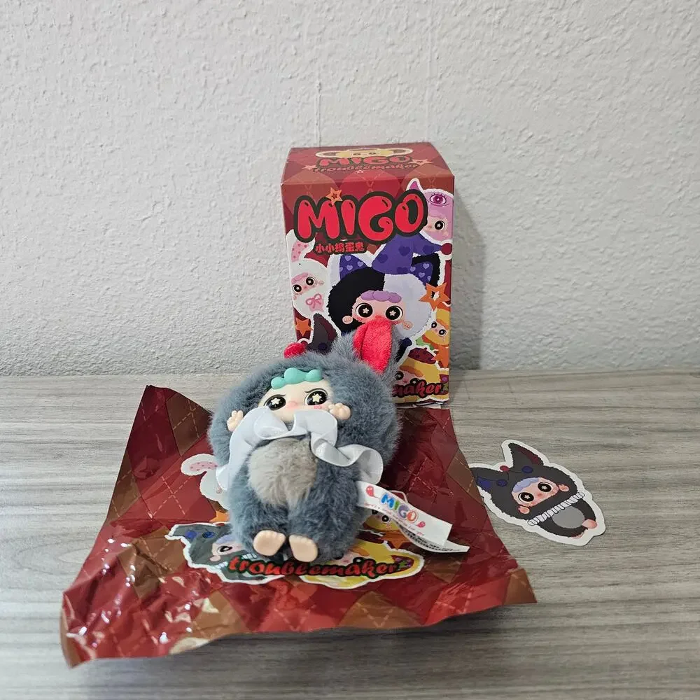 Migos Troublemaker The Unlucky Wolf Vinyl Plush Pendent OPEN CONFIRMED BOX